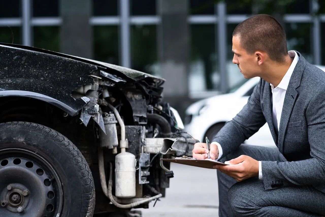 Genauso ein Motorfahrzeug -Gutachter Ihnen hilft, den Aderlass an Ihrem Karre sorgfältig zu festsetzen