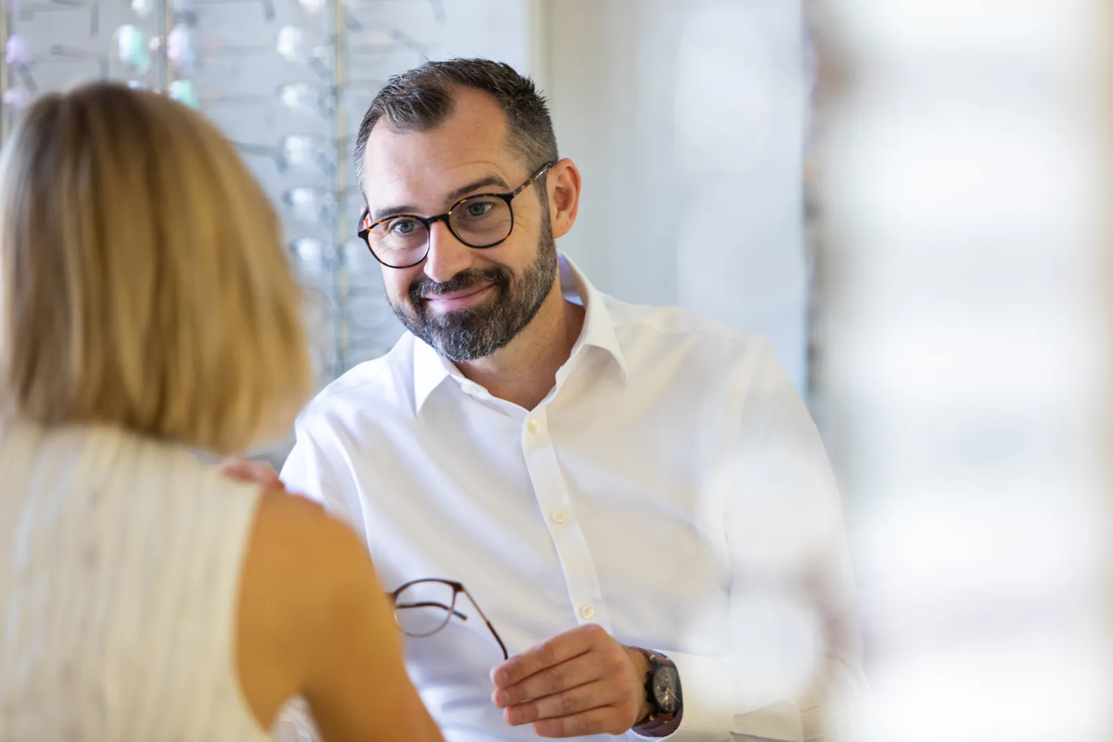 beratung für brillen